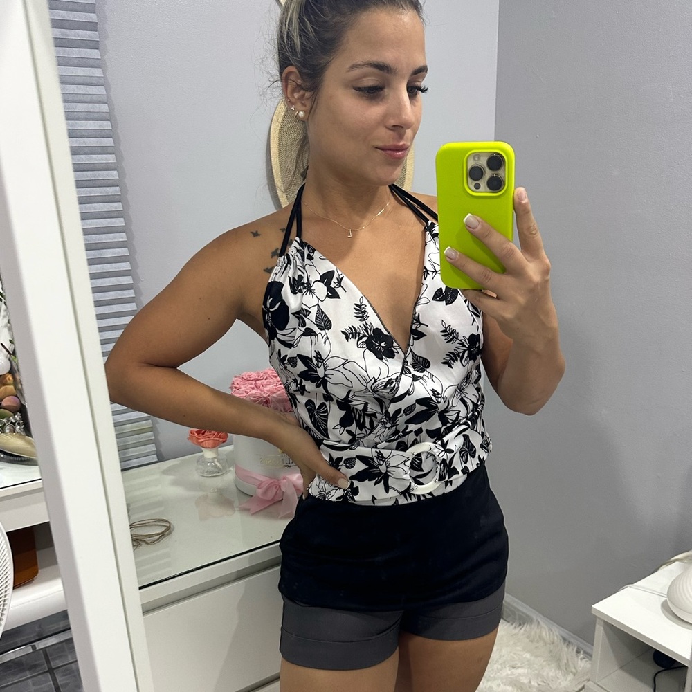 Backless blouse size Medium